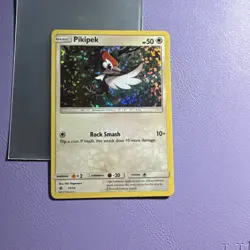 Pikipek 11/12 2017 McDonald's Exclusive Promo Pokemon Card Nintendo Holo - LP - Image 1