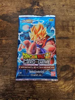 Dragon Ball Super Card Game Dawn of the Z-Legends Booster Pack Factory Sealed - Image 1