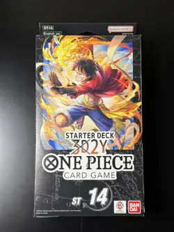 Bandai One Piece Trading Cards - Starter Deck ST-14 - 3D2Y (50-Card Deck) Sealed - Image 1