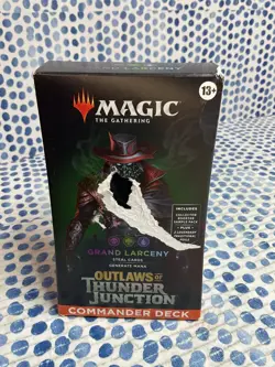 Magic the Gathering: Outlaws of Thunder Junction GRAND LARCENY Commander Deck - Image 1