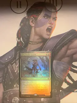 Gev, Scaled Scorch 0214 Foil Bloomburrow BLB MTG NM - Image 1