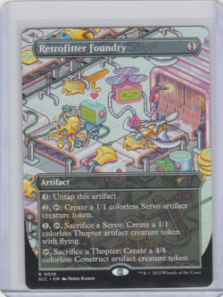 MTG SLC Retrofitter Foundry Encyclopedia Countdown Secret Lair Non-Foil - Image 1