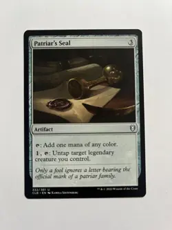 Patriar's Seal Commander Legends: Battle for Baldur's Gate Regular - Image 1
