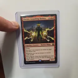 MTG Spider-Man R Electro, Assaulting Battery #0076 Non Foil - Image 1