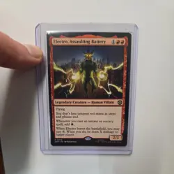 MTG Spider-Man R Electro, Assaulting Battery #0076 Non Foil - Image 2