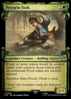 Peregrin Took Showcase Scroll FOIL #632 | LTR The Lord of the Rings | MTG - Image 1