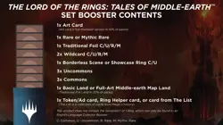 x3 The Lord of the Rings: Tales of Middle-Earth Booster Packs | NEW | LTR | MTG - Image 2