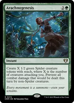 Arachnogenesis FOIL #272 | CMM Commander Masters | MTG | Same Day Shipping! - Image 1