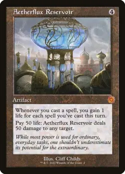 Aetherflux Reservoir Retro #2 | BRR The Brothers' War Retro Artifacts | MTG - Image 1