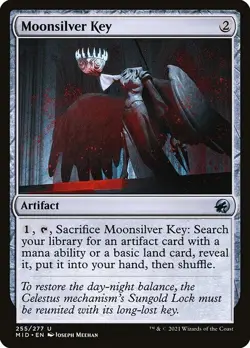 Moonsilver Key #255 | MID Innistrad: Midnight Hunt | MTG - Image 1