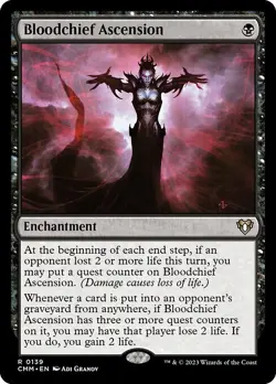 Bloodchief Ascension FOIL #139 | CMM Commander Masters | MTG - Image 1