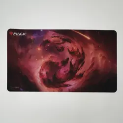 Official Theros Red Mana Playmat Celestal Mountain MTG Magic Deskmat Rare - Image 1