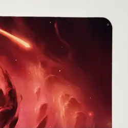 Official Theros Red Mana Playmat Celestal Mountain MTG Magic Deskmat Rare - Image 4
