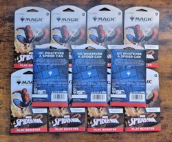 LOT of 11 Sleeved Play Boosters - Magic the Gathering Spider-Man Marvel 171989 - Image 3