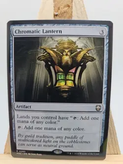 MTG Chromatic Lantern 0285 Dragonstorm Commander Near Mint Condition - Image 1