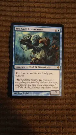 Magic: the Gathering / MtG Sea Gate Loremaster x1 Zendikar - Image 1