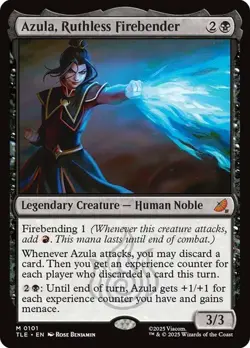Azula, Ruthless Firebender Magic the Gathering MTG Avatar the Last Airbender TLE - Image 1