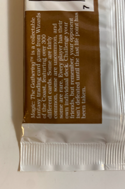 MTG - Revised Booster Pack - Magic the Gathering, Factory Sealed 1994 - Image 3