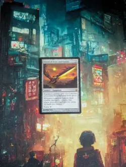 Sword of Feast and Famine Mirrodin Besieged Regular NM - Image 1