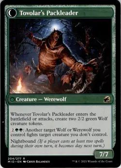 Innistrad: Midnight Hunt #204 Tovolar's Huntmaster - Image 2