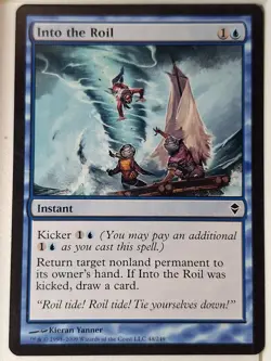 Into the Roil - Zendikar - Magic the Gathering MTG Nice! - Image 1