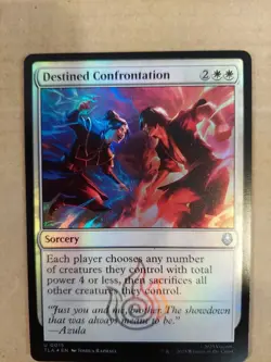 Destined Confrontation #15 (Foil) (NM) TLA Magic MTG - Image 1