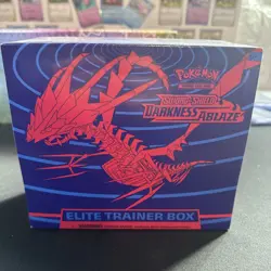Pokemon Sword & Shield Darkness Ablaze Elite Trainer Box ETB - Sealed - *Damage* - Image 1