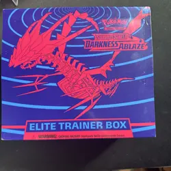Pokemon Sword & Shield Darkness Ablaze Elite Trainer Box ETB - Sealed - *Damage* - Image 2