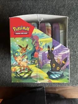 Pokemon Prismatic Evolutions Mini Tin Display - Factory Sealed - US English - Image 5