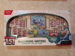 Pokemon TCG 151 Blooming Waters Boxes Set Of 2 - FACTORY SEALED - Image 3