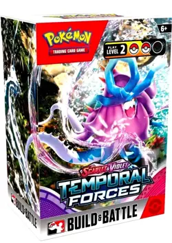 New Factory Sealed! Pokemon Scarlet & Violet: Temporal Forces Build & Battle Box - Image 1