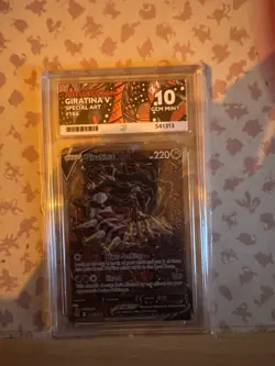 Pokemon TCG Giratina V Alt Art Lost Origin SWSH 186/196 - ACE 10 - English - Image 2