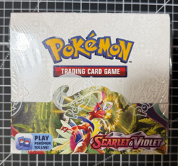 Pokemon TCG Scarlet and Violet Base Set Booster Box Factory Sealed - Image 1