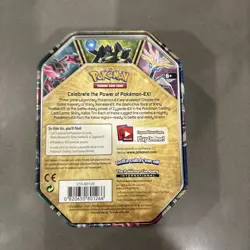 2016 Pokemon XY Fates Collide Shiny Kalos Xerneas EX Factory Sealed Tin - Image 2