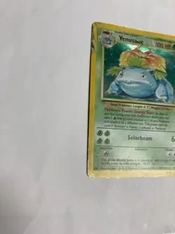 Pokemon TCG Venusaur Base Set Unlimited 15/102 Holo Rare Damaged - Image 5