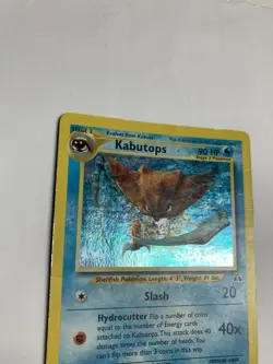 Pokemon TCG Kabutops 6/75 Neo Discovery Unlimited Holo Rare HP-Damaged - Image 3