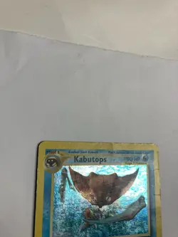 Pokemon TCG Kabutops 6/75 Neo Discovery Unlimited Holo Rare HP-Damaged - Image 4
