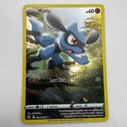 Pokemon TCG Riolu GG26/GG70 SWSH Crown Zenith Galarian Gallery Art Rare NM - Image 1