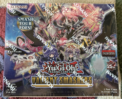YuGiOh Valiant Smashers BOOSTER BOX (24pk) SEALED 1st Edition - Image 1