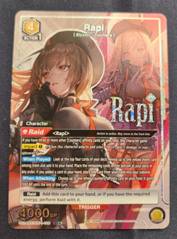Rapi 106 SR* GODDESS OF VICTORY NIKKE Union Arena English Card UE14BT/NIK-1-106 - Image 3