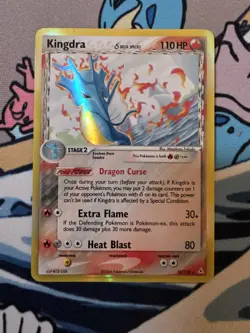 Kingdra (Delta Species) 10/110 Holon Phantoms Reverse Holo MP Pokemon Card - Image 1