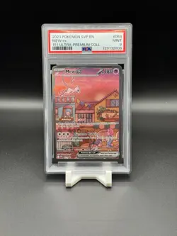 Pokemon TCG 2023 Ultra Premium Collection Mew EX Promo Card #53 PSA 9 Mint - Image 1