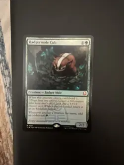 Badgermole Cub MTG Magic Cards Avatar The Last Airbender - Image 1