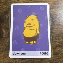Near Mint Pookiemoot Downsee Drowzee #0096 Derp Pokemon Fan Art Card - Image 1