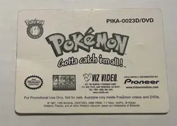 Pokemon Viz Video 3D Lenticular Card Lot - Image 3