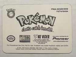 Pokemon Viz Video 3D Lenticular Card Lot - Image 5