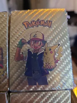 4 X 55pcs Pokemon Card Foil Fan Art Gold Pack 55 Cards Each #2 - Image 3