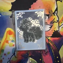 Pokemon Silver Tempest ETB Alolan Vulpix Card Sleeves 65 Ct, New Sealed - Image 1