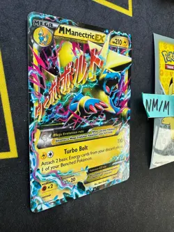 Pokemon Card M Manectric EX XY Phantom Forces 24/119 104 💎NM💎 - Image 3