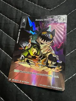 Boogey Man Hidden Rare Metazoo 2025 Secret Shadows MZ3 220/173 Dark Trading Card - Image 1